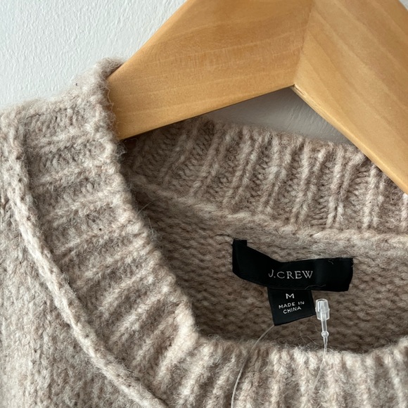 J. Crew Button-Shoulder Crewneck Sweater - Picture 3 of 5